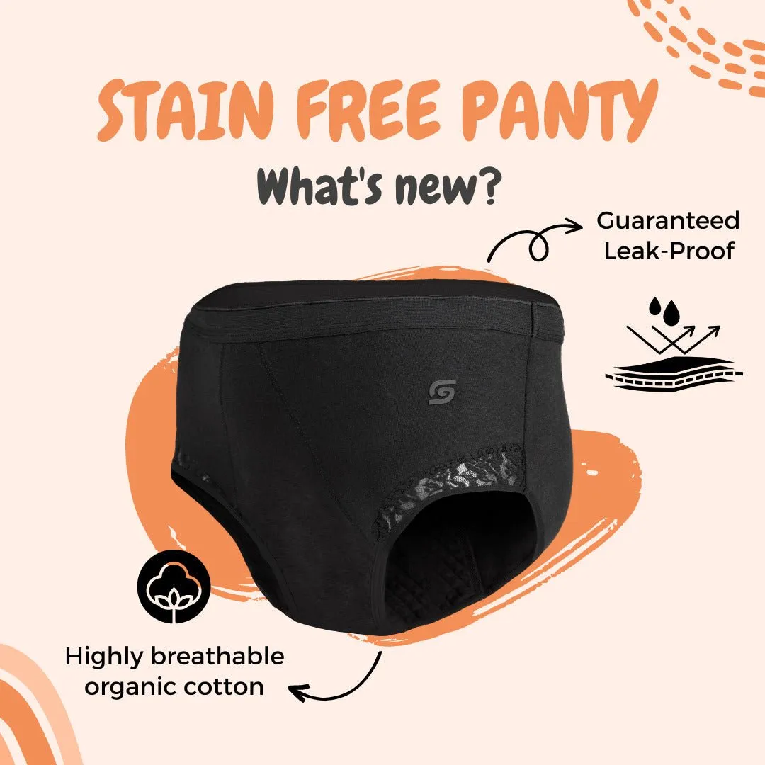 Organic Stain Free Period Panty (Brief)