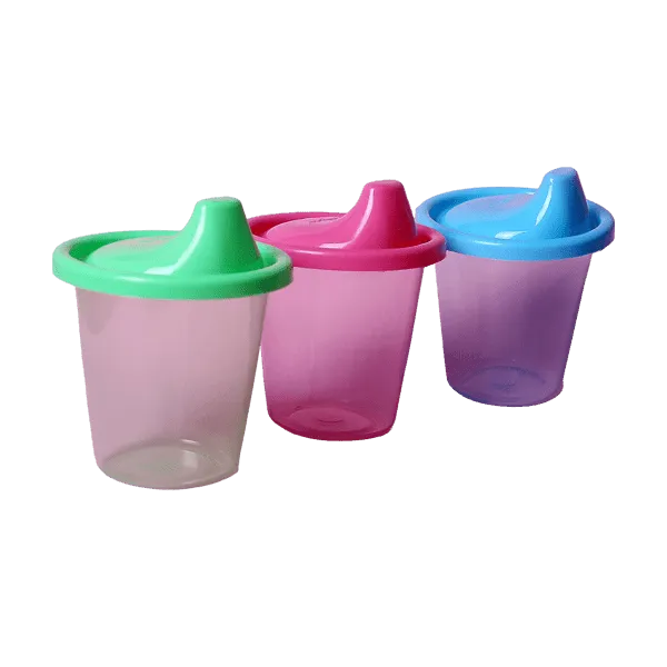 PACK OF 3 CUDDLES BABY TRAINING CUP 6M 