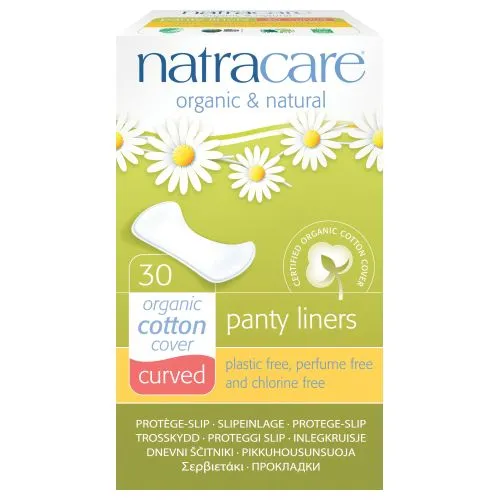 Panty Shields Curved, 30 Count By Natracare