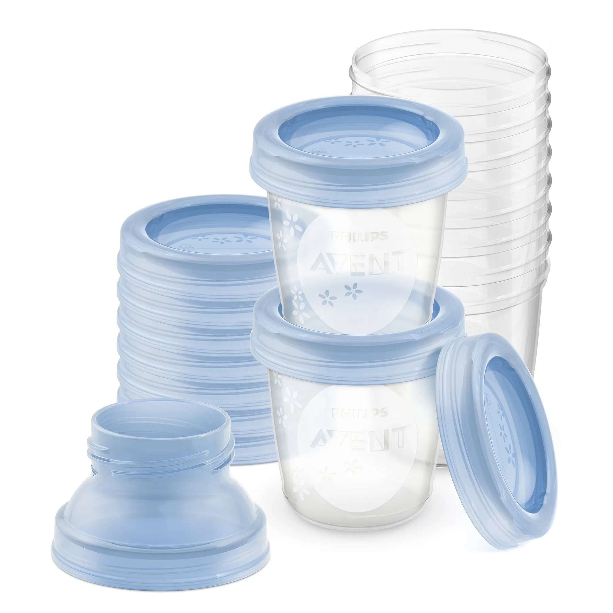 Philips Avent - Breast Milk Storage Cups (10 x 180mL - 6oz)