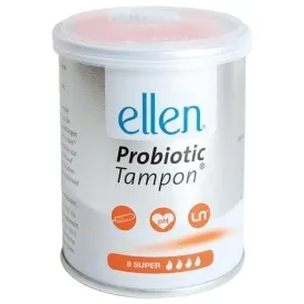 Probiotic tampons, ELLEN Probiotic Tampon Super