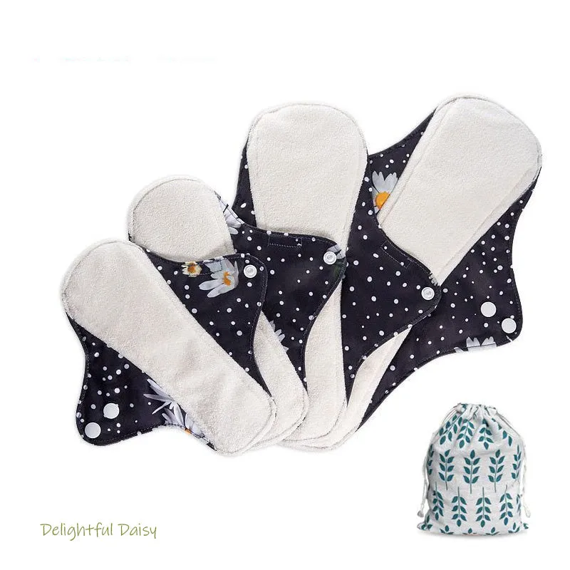 Reusable Sanitary Pads Set (4 pcs)