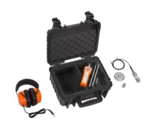 Sewerin Stethophon 04 handheld leak detector - Wired Headphone Kits with Hard Case