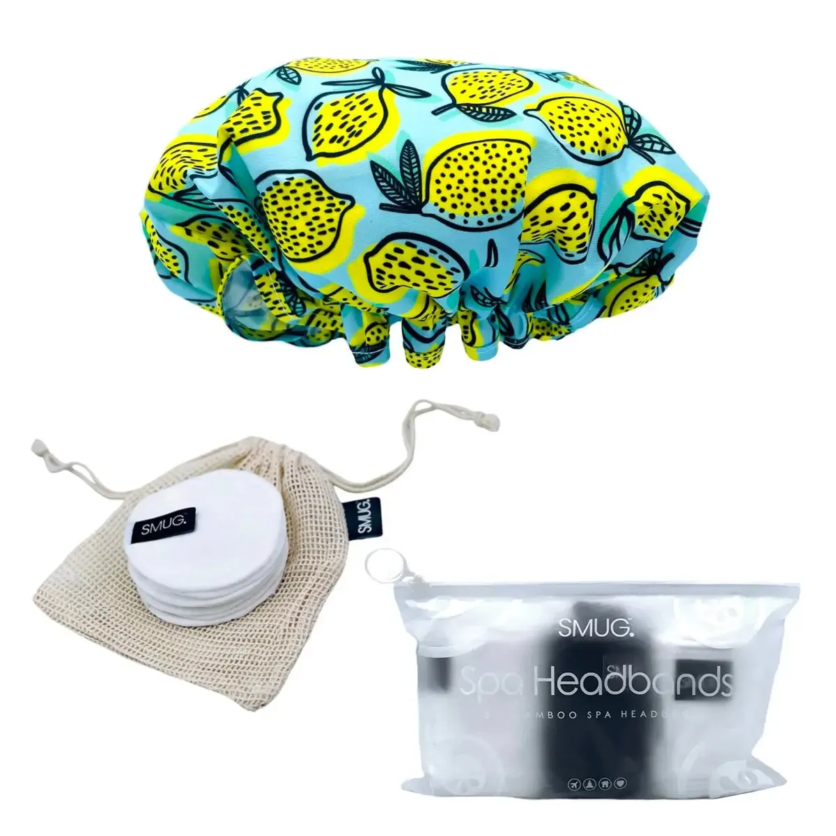 Shower & Spa Set - Lemon Print