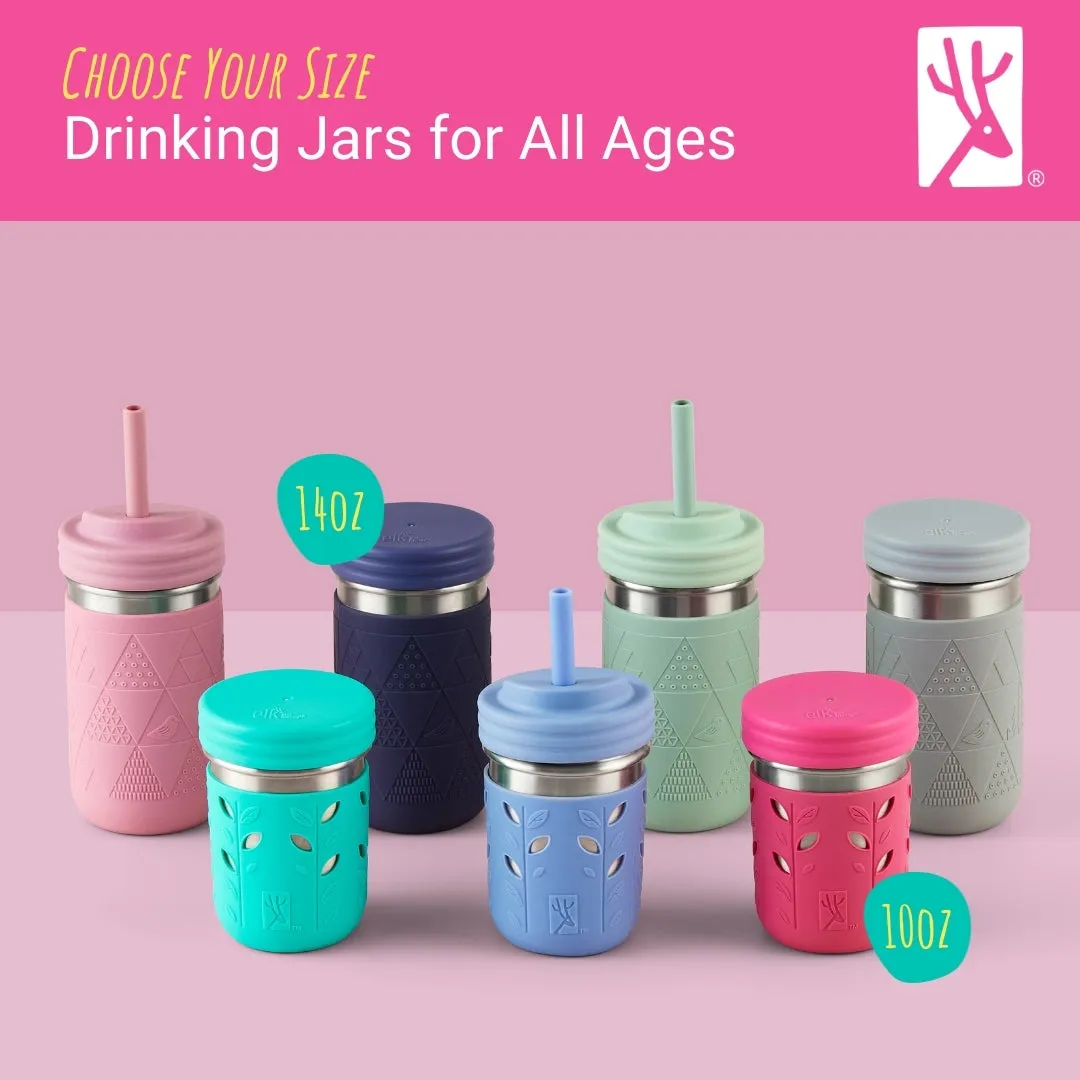 Stainless Steel 14oz Drinking Tumblers   Food Storage (Blush/Lilac/Sage/Misty Blue)