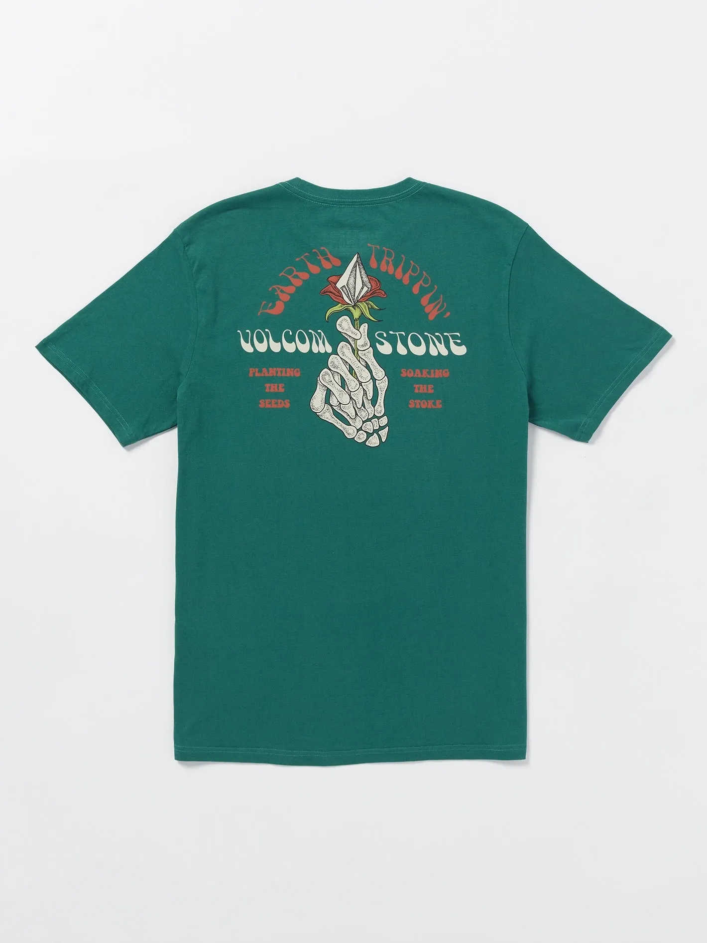 Stone Stoker Farm to Yarn Short Sleeve Tee - Ranger Green