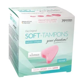 Stringless Original Soft Tampons - Normal Absorbency, 3-Pack