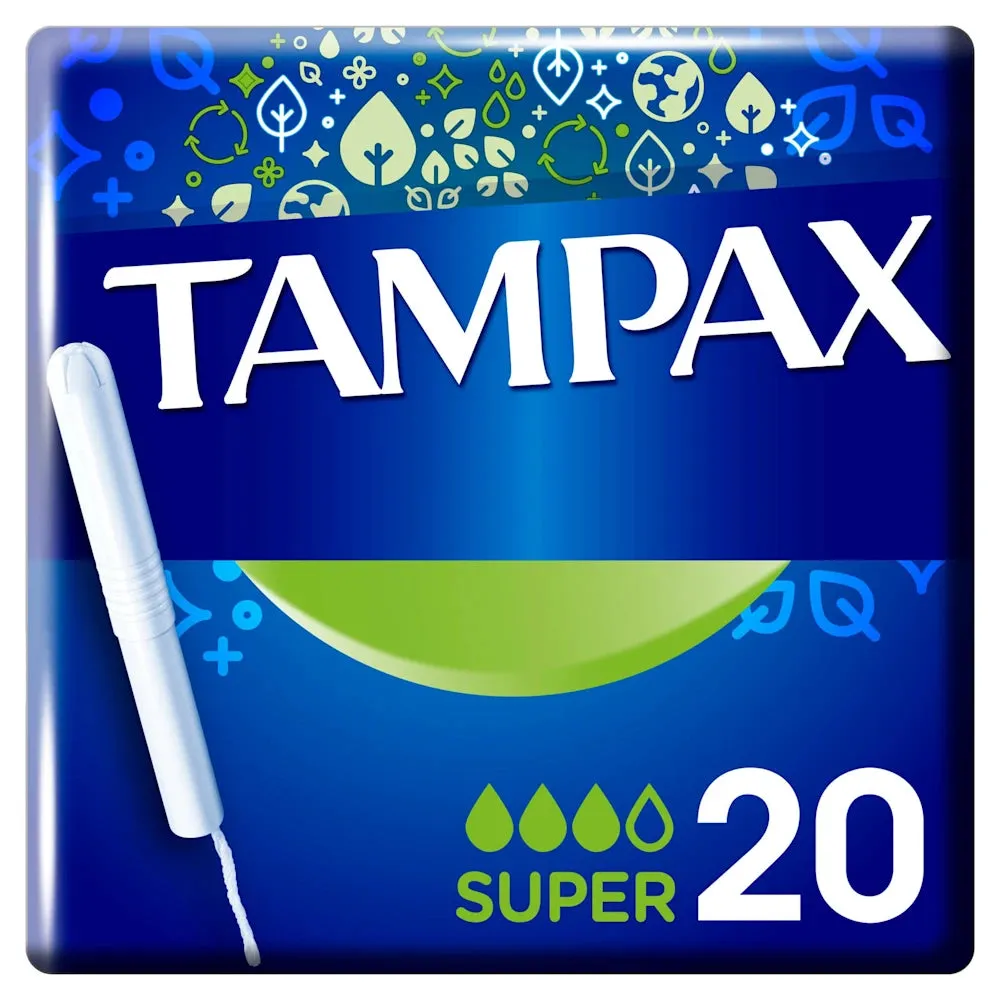 Tampax Super Tampons X 20