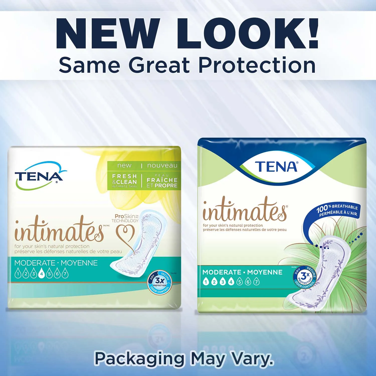 TENA Intimates Moderate Bladder Leakage Pad for Women 11", Moderate Absorbency, Regular Length