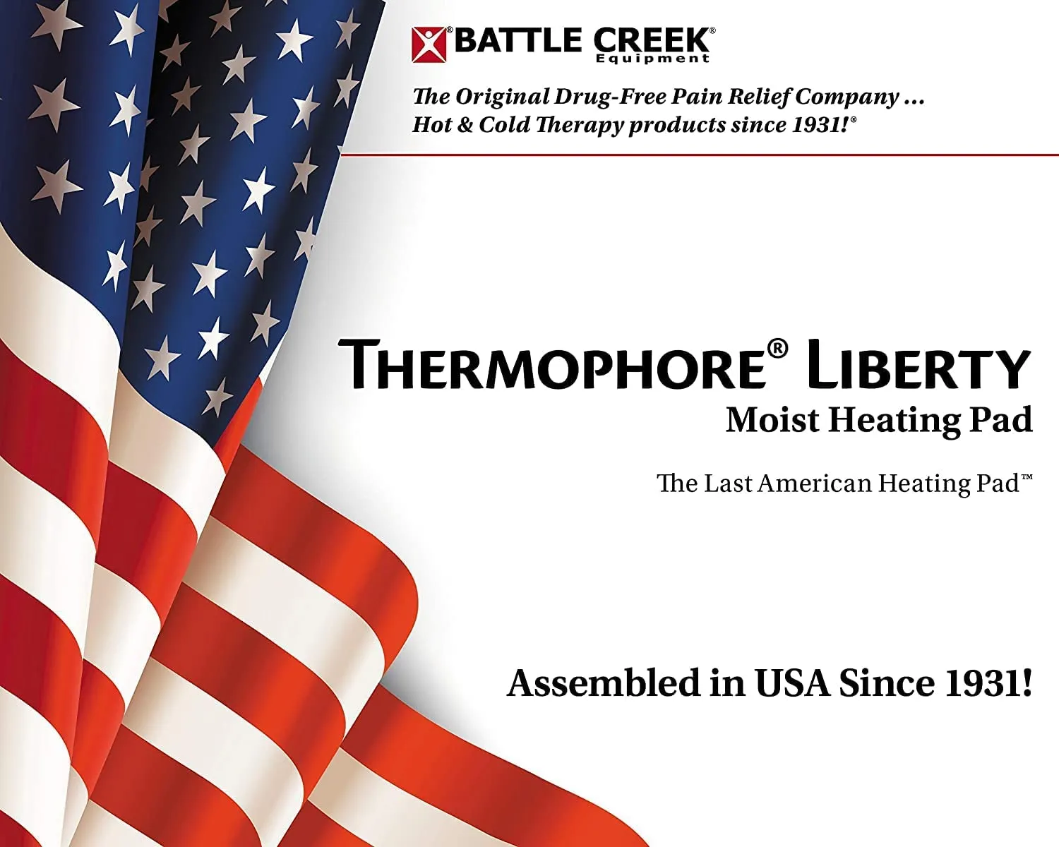 Thermophore Liberty (USA Assembled) Moist Heat Pack - Model 056 - Medium 14 x 14