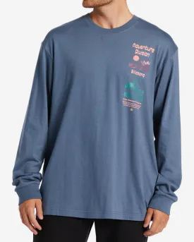 Tidal Research Long Sleeve T-Shirt - North Sea