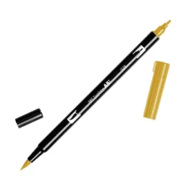 Tombow - Dual Brush Pen - 026 Yellow Gold