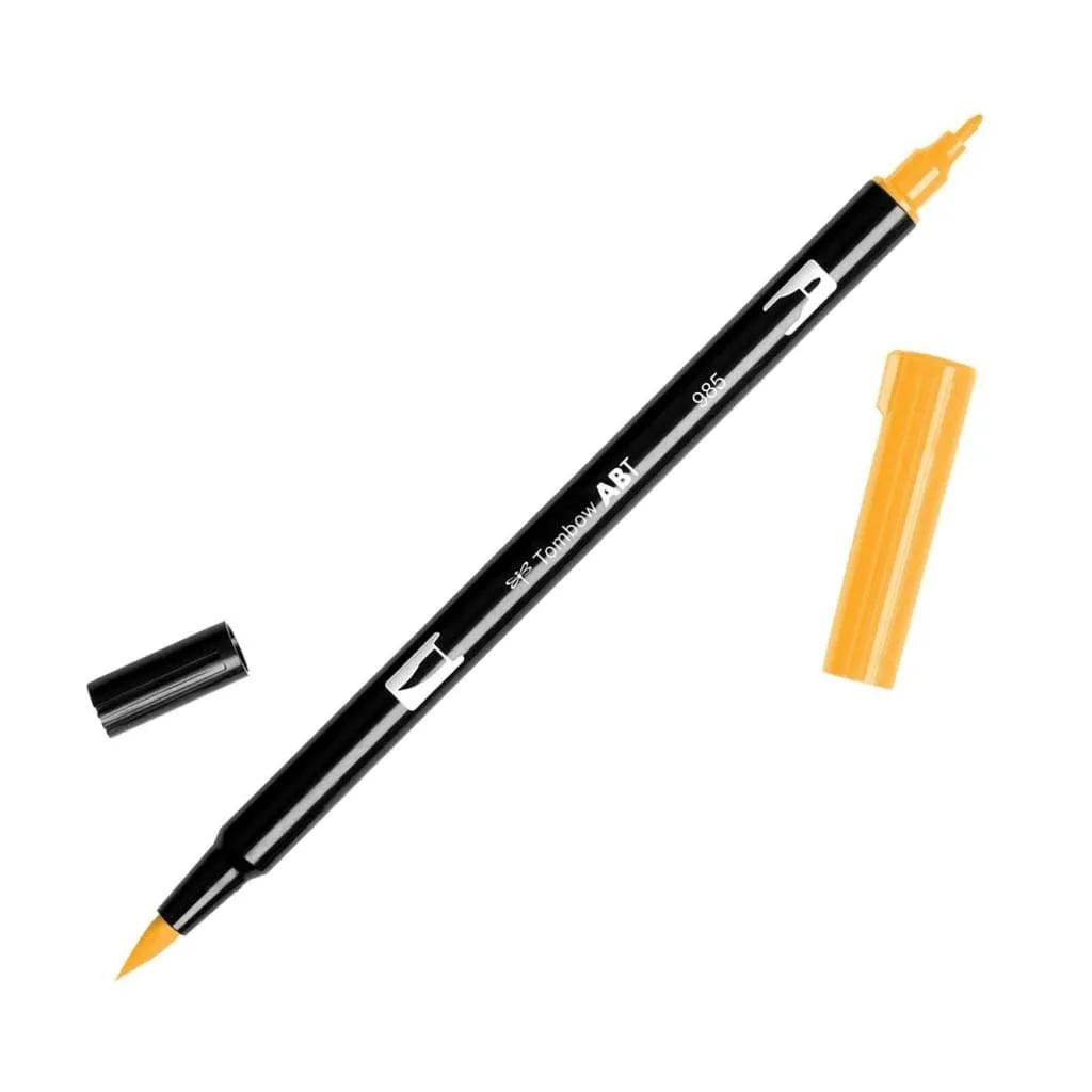 Tombow - Dual Brush Pen - 985 Chrome Yellow