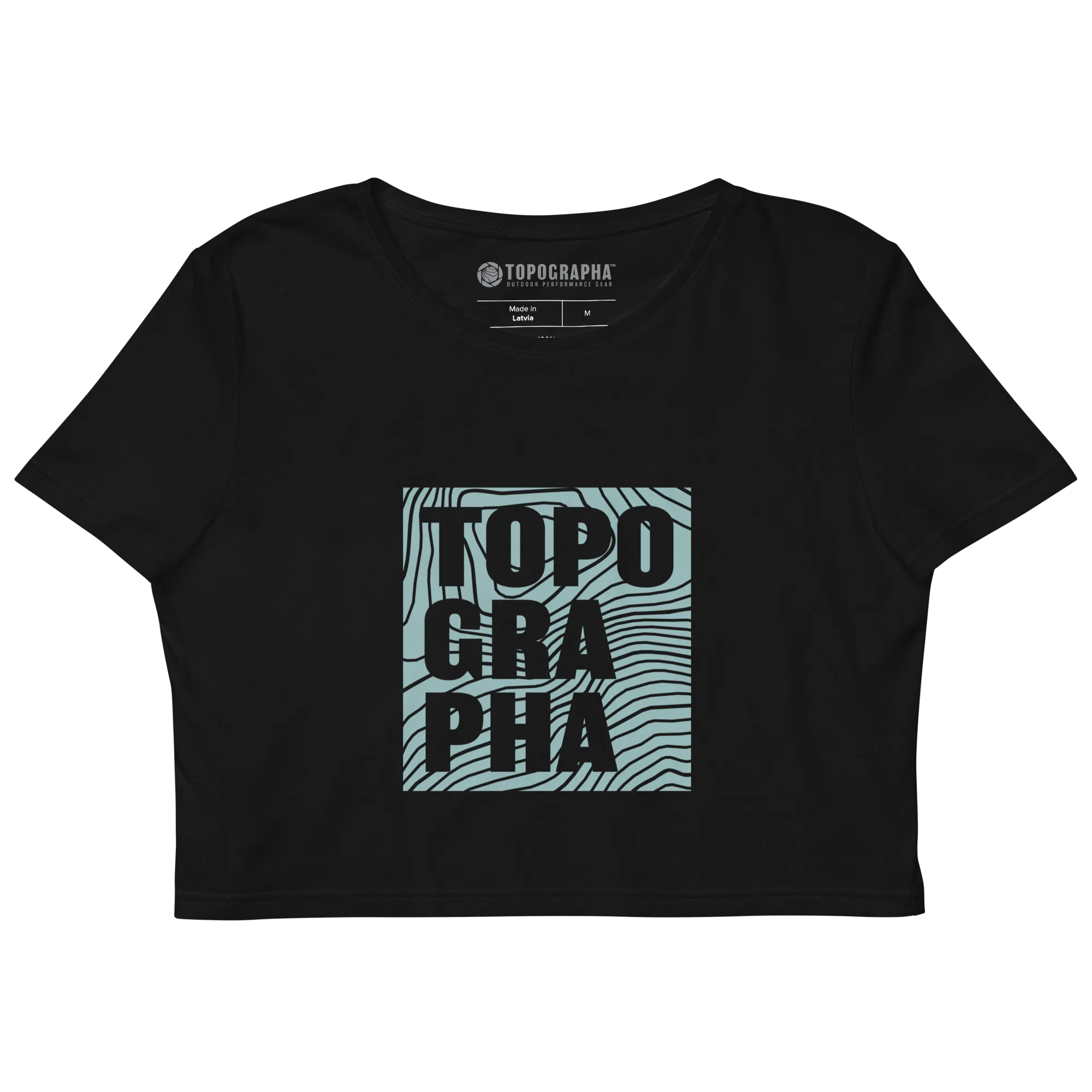 Topographa™ | BlockMap | Organic Crop Top