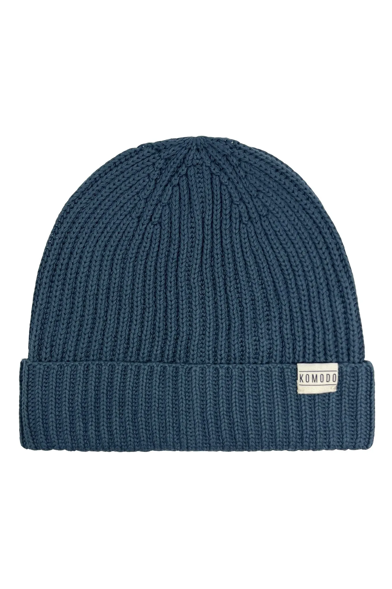 Town Organic Cotton Beanie Hat Teal