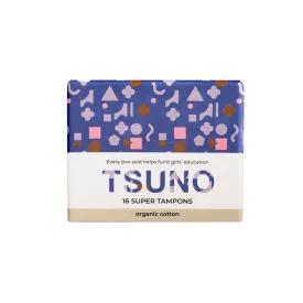 Tsuno Organic Cotton Tampons - Super