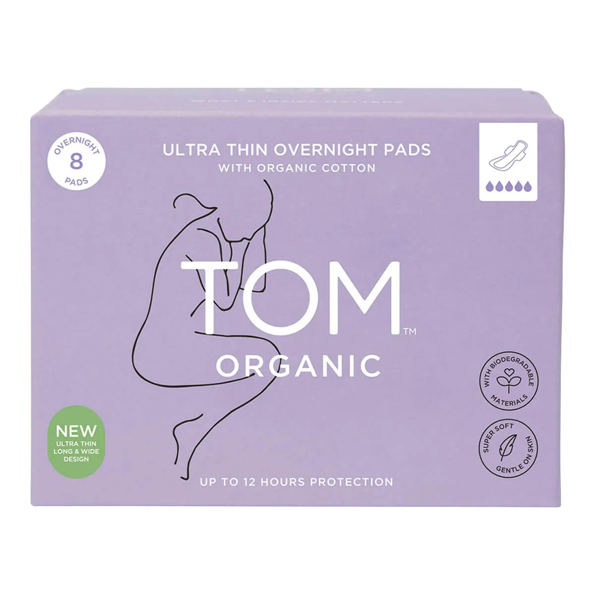 Ultra Thin Overnight Pads