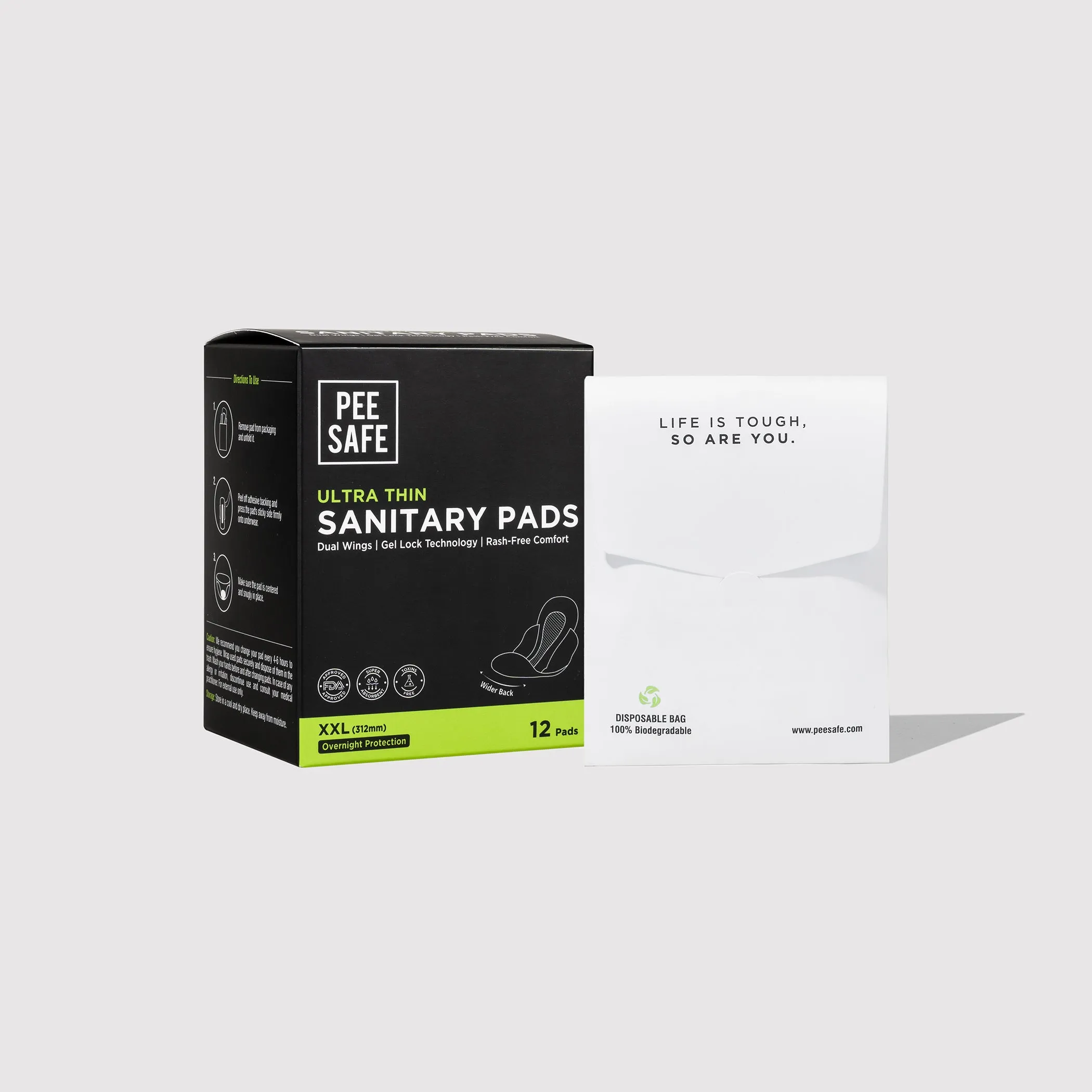 Ultra Thin Sanitary Pads - XXL (24 Pads) - BYOC