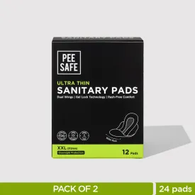 Ultra Thin Sanitary Pads - XXL (24 Pads) - BYOC