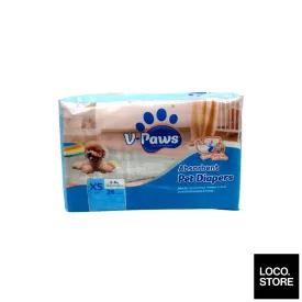 V-Paws Absorbent Pet Diapers XS26